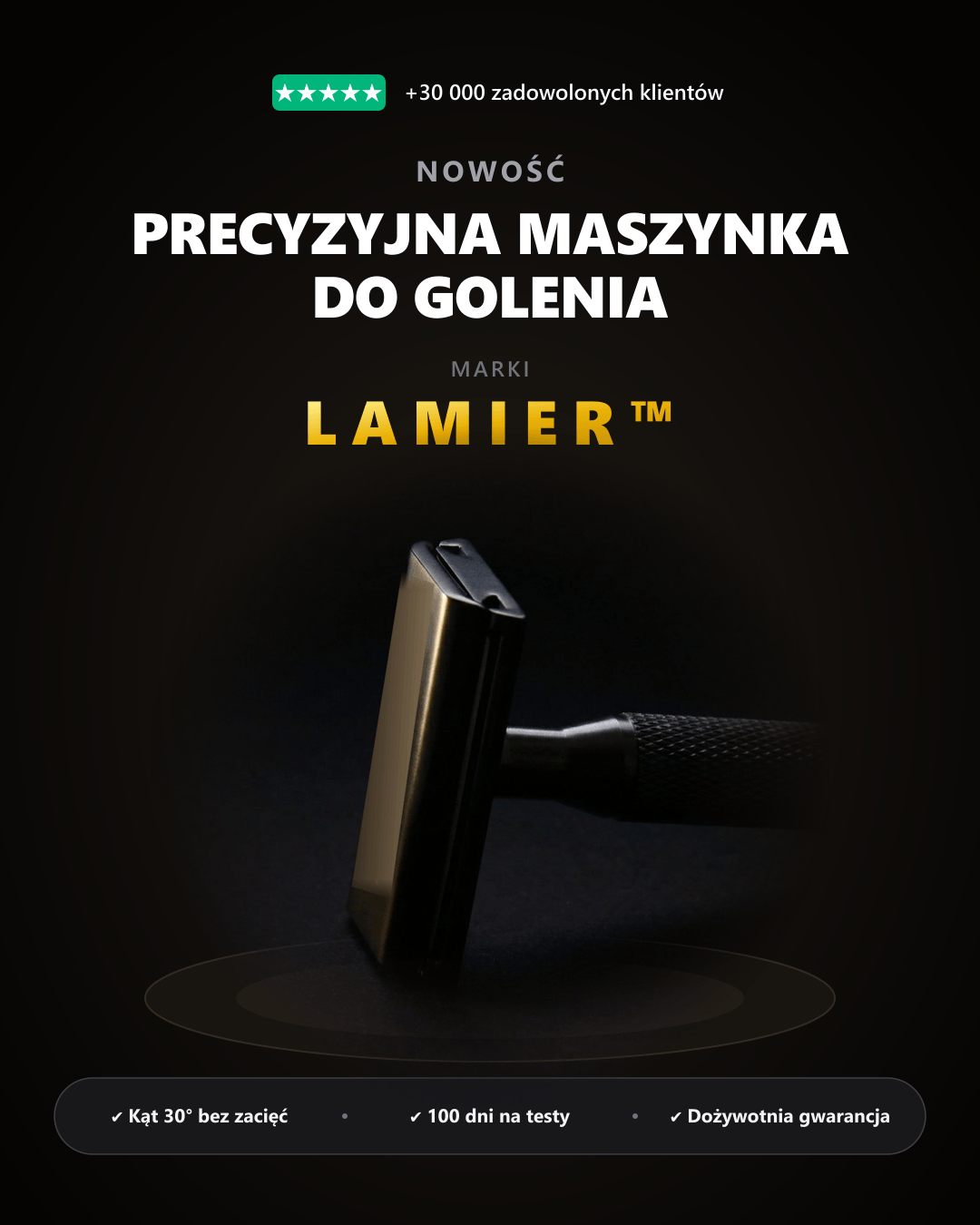 Lamier™ Precyzyjna Maszynka do Golenia